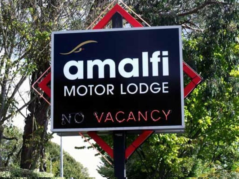Amalfi Motor Lodge Крайстчърч Екстериор снимка